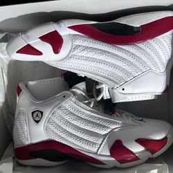 Air Jordan Retro Candy Cane/rip Hamilton 14s Sz. 13