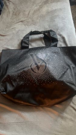 Black Victoria secret rhinestone bag