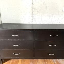 Real Wood 6 Drawers Dresser 