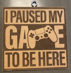 Gamer Small Hanging Sign
