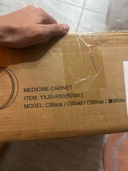 Medicine Cabinet YXJG-R50 20in White