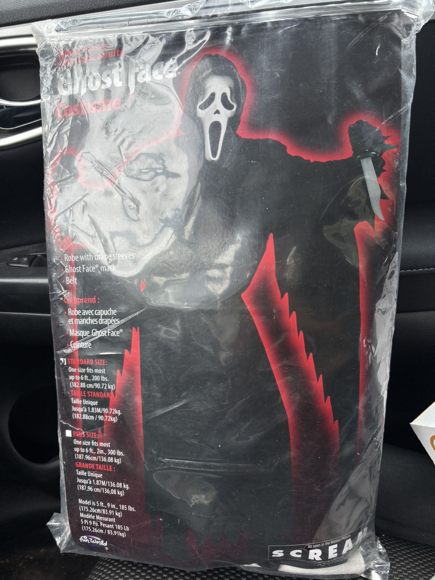 Adult Scream costume 