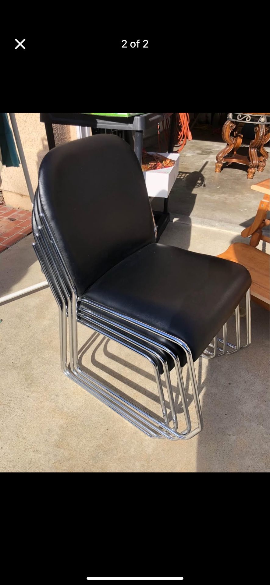 Set of 4 chairs-office depot