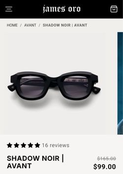 New james oro avant glasses