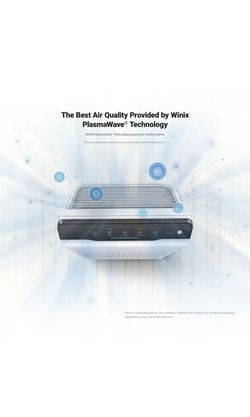 Winix c555 air cleaner on sale with plasmawave technology