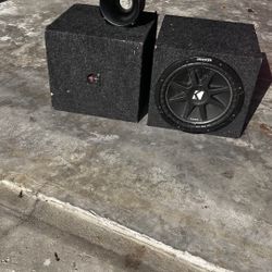 Car Audio Kit for Sale – Kicker Subwoofer + Timpano Driver – $300 OBO