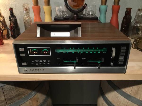 Panasonic RS-820S FM/AM 8 Track Stereo Recorder Receiver Serviced and TESTED Unit, video available!!!