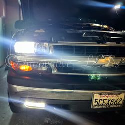 White 9005 HB3 LED Bulbs Headlight Conversion Kit High Beam Bright 