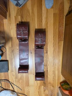 2 Red Sconces