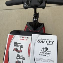 GoGo Ultra X Three Wheel Mobility Scooter 