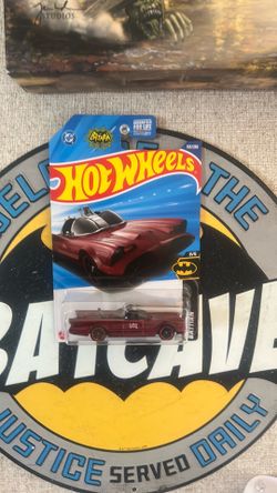 Hot wheels red bat mobile