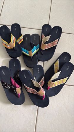 J.Crew Flip Flops size 9