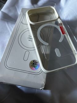 iPhone 17 Pro Clear MagSafe Phone Case White