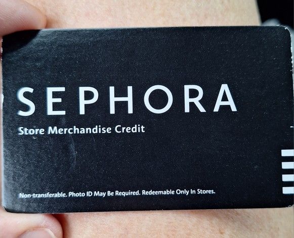 Sephora GIFT/Merchandise Card.