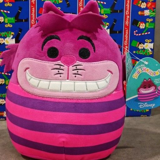New Squishmallow Disney Cheshire Cat 8inch