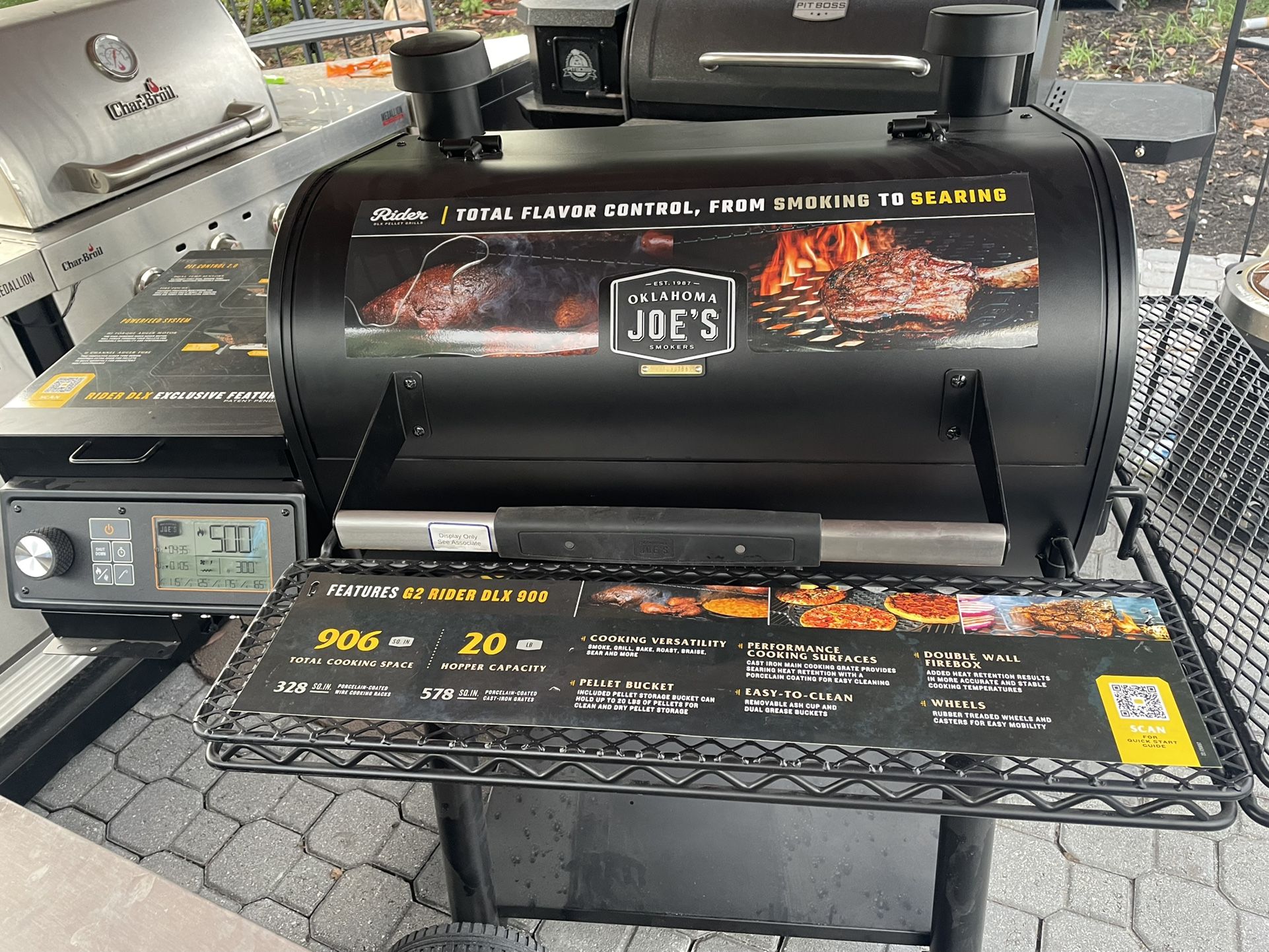 Oklahoma Joe Pellet Smoker