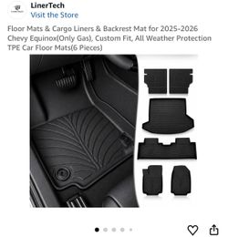 LinerTech TPE Floor Mats & Cargo Liners 6-Piece Set