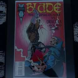 Blade The Vampire Hunter Vs Dracula Round 2 