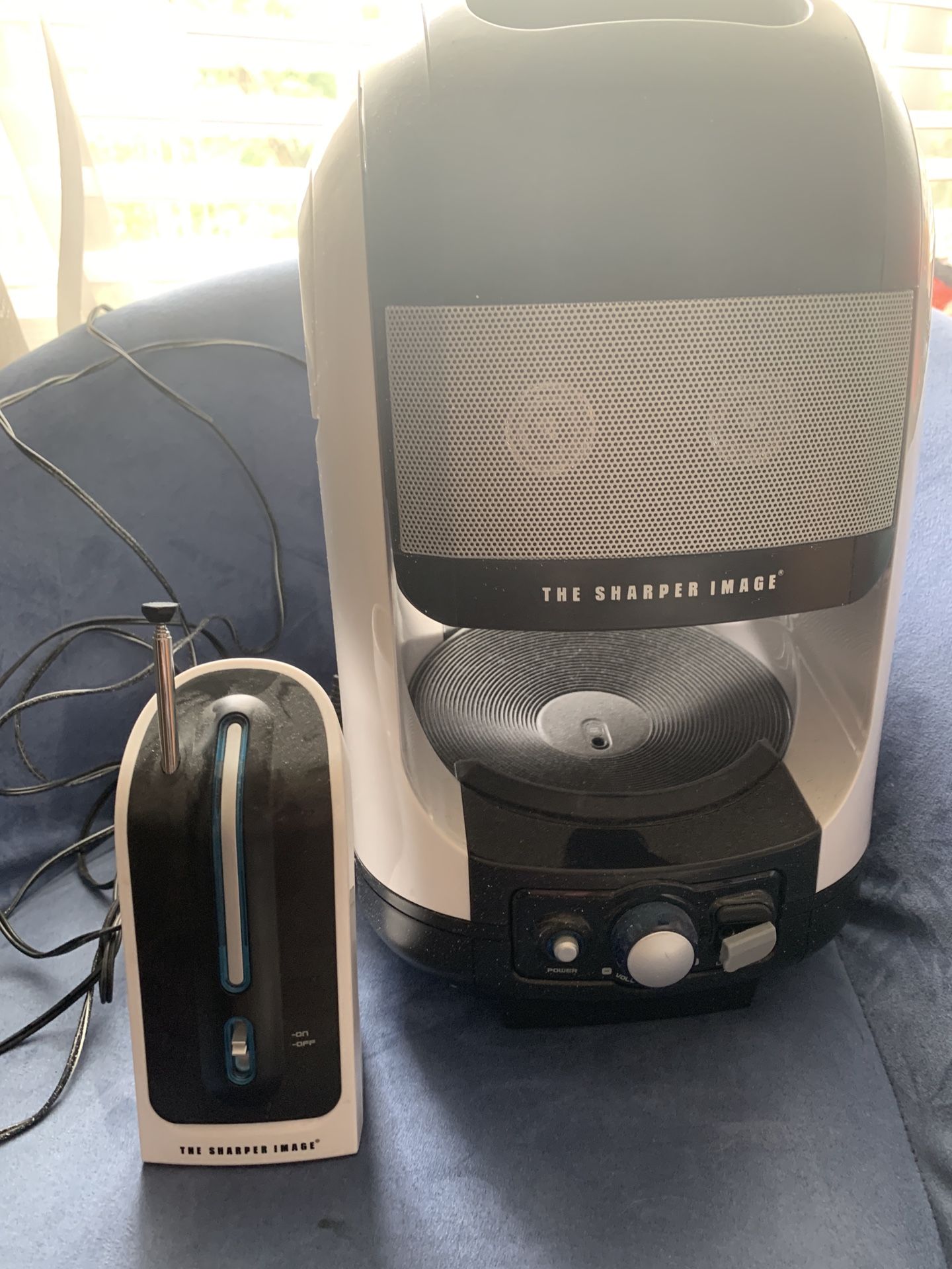 Portable speaker by sharper image