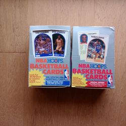 1989-90 Hoops Basketball Wax Boxes