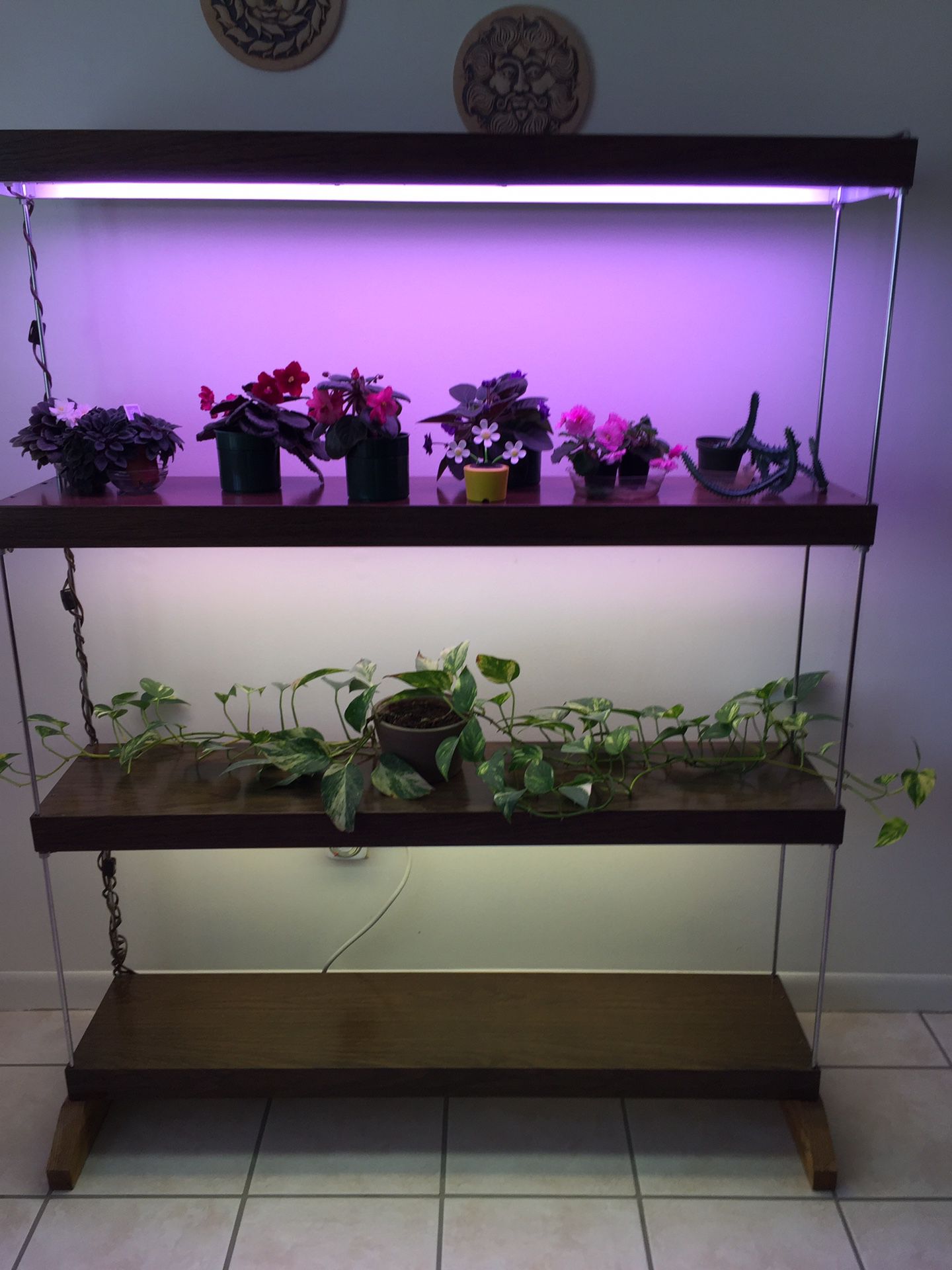 3 Shelf Plant Grow Light Unit