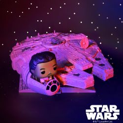 Star Wars: Millennium Falcon With Lando Deluxe Funko Pop!