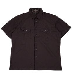 Kuhl Stealth Button Up Shirt Mens XL Burgundy Outdoors Hiking Eluxur Stretch