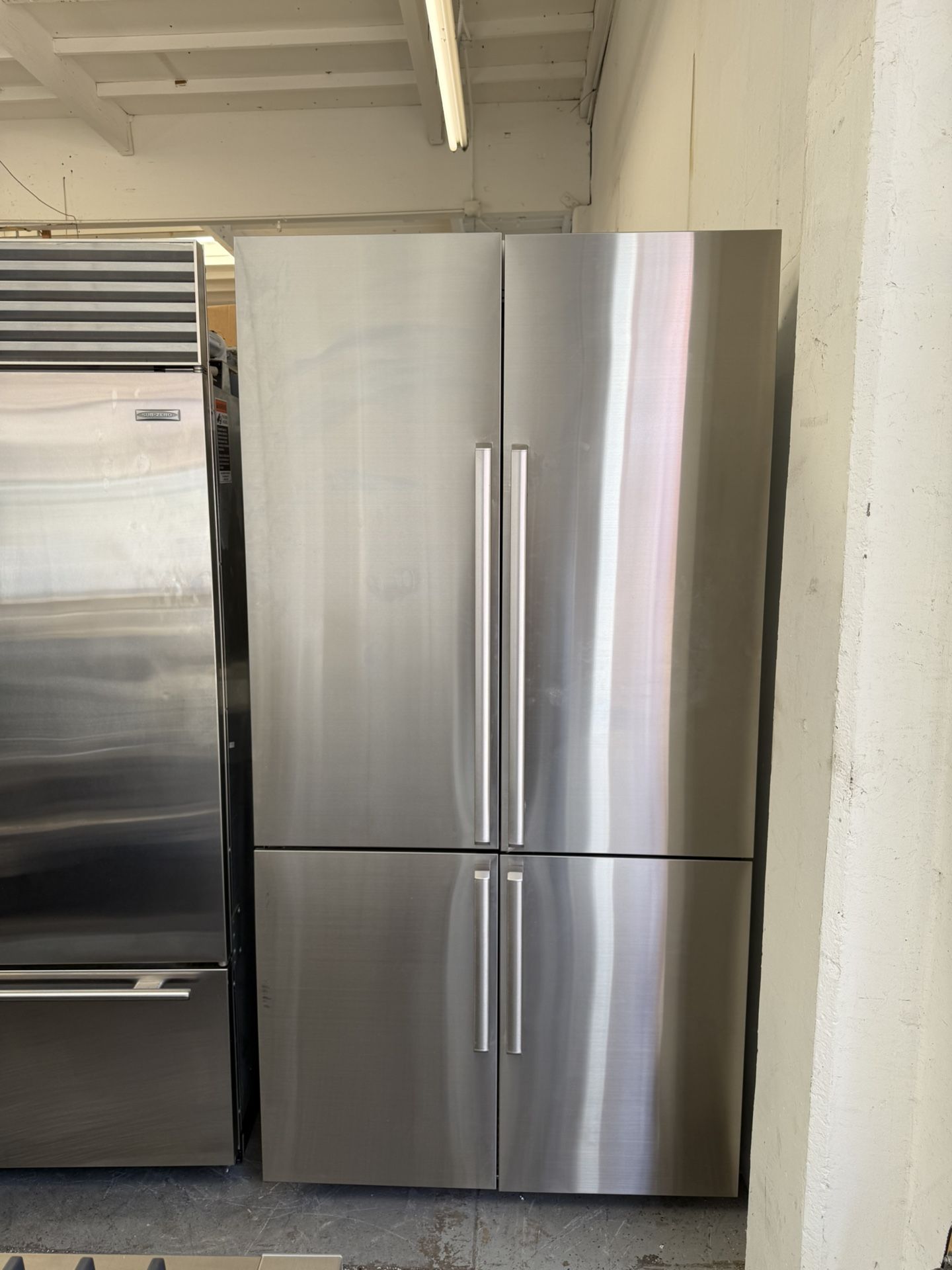 Dacor 42 Inch Wide 23.6 Cu. Ft.Panel Ready Four Door Refrigerator/Freezer