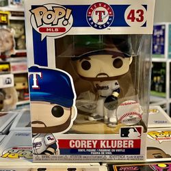 Texas Rangers Cory Kluber Funko Pop #43