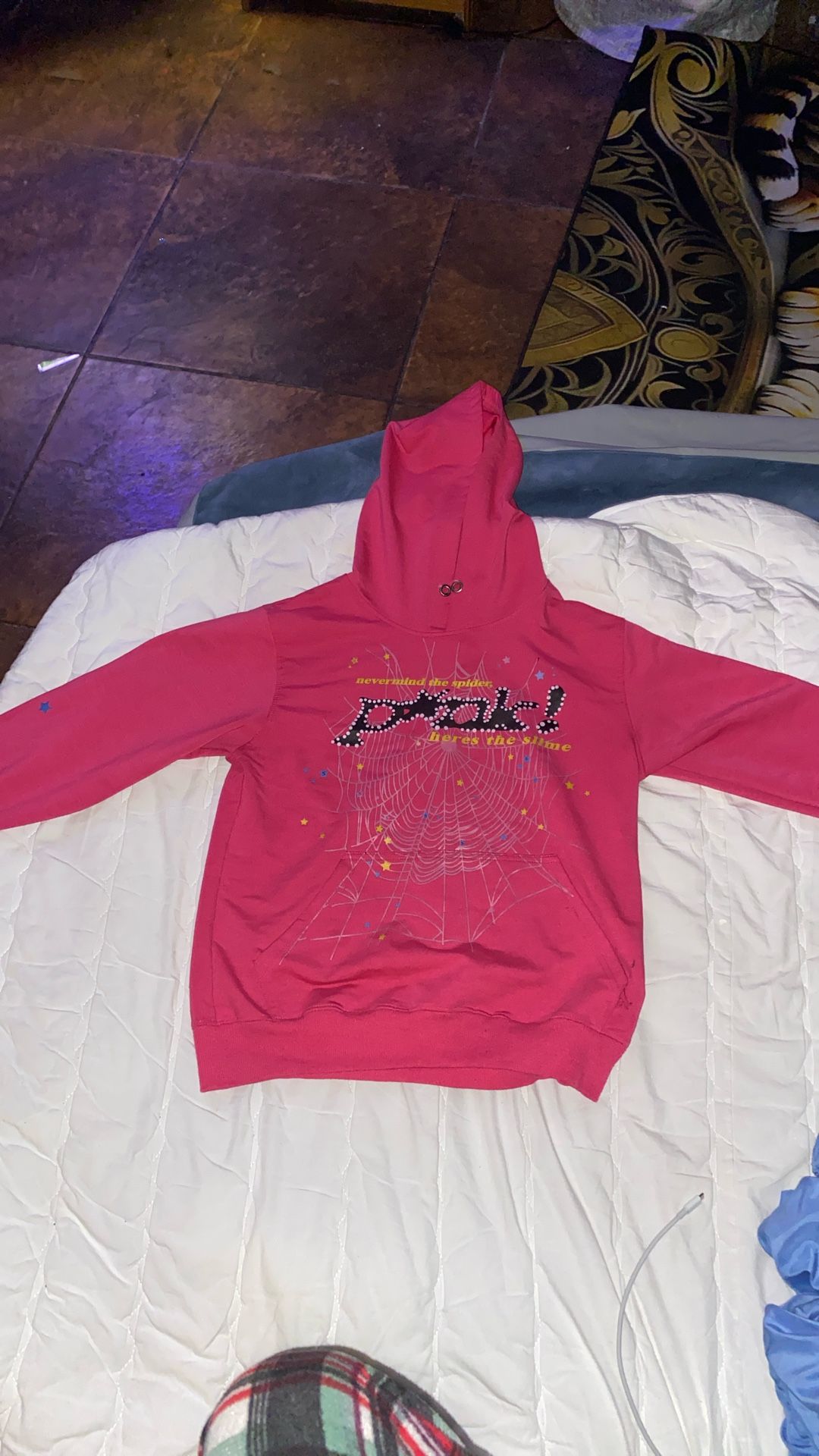 Pink Spider Hoodie