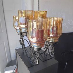 Pair of candle holder 