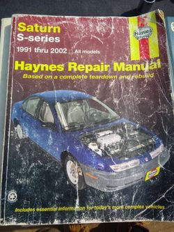 Saturn S-Series Auto Repair Manual. 