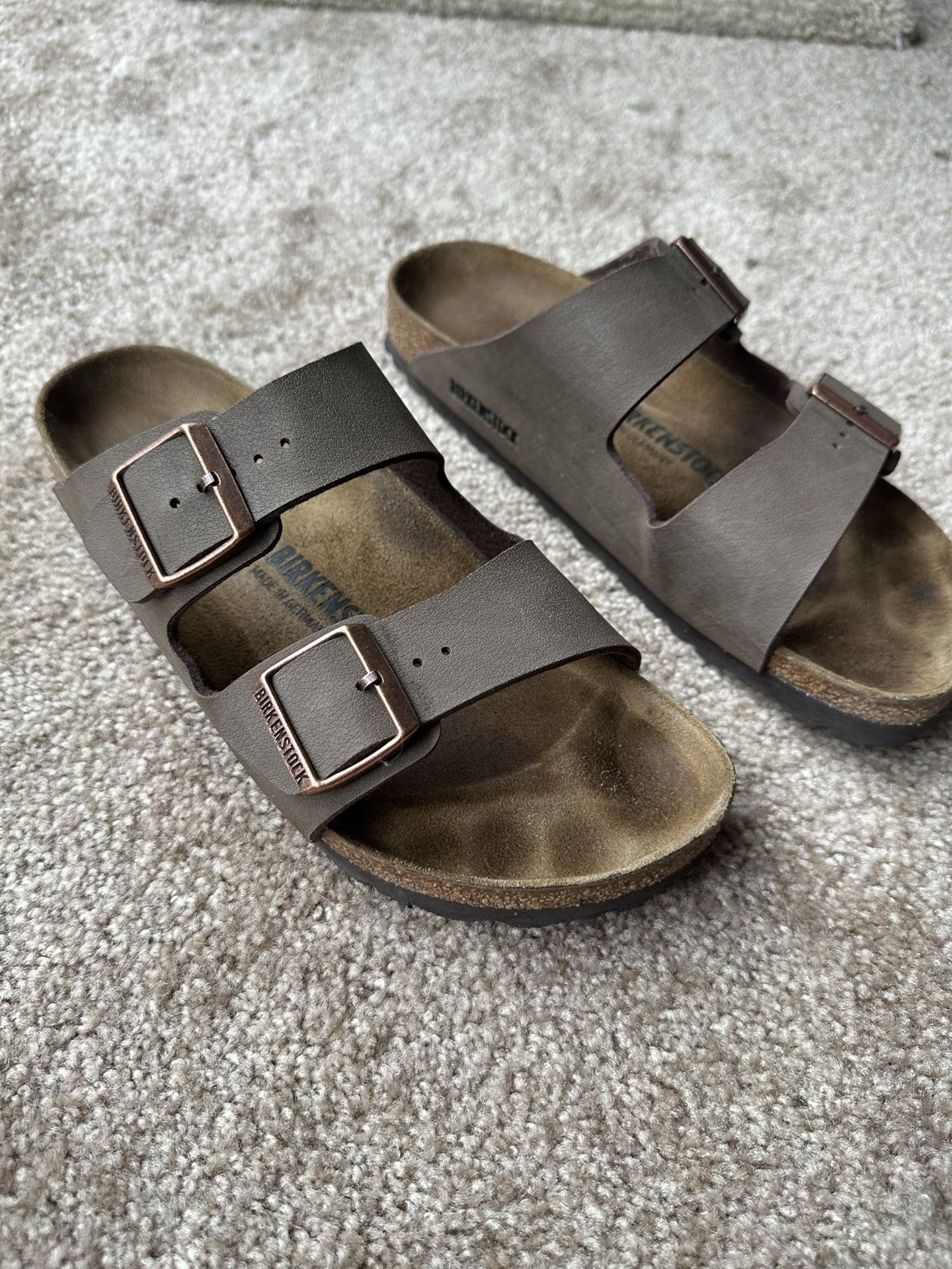 Arizona Brown Leather Birkenstock Size 41