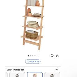 5 Tier Wooden Shelves 