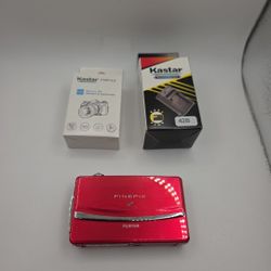 Fujifilm Finepix Z85W 14MP Digital Camera Touch w/ Battery & Charger Tested