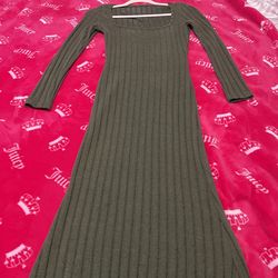 Stretchy Green Dress