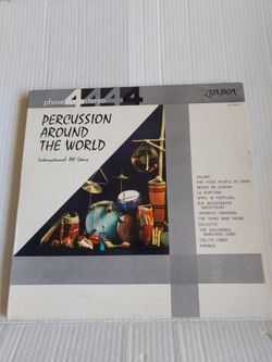 Phase 4 Stereo Percussion Around The World Vinyl Record