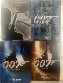 James Bond dvds