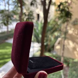 Red Velvet Jewelry Box
