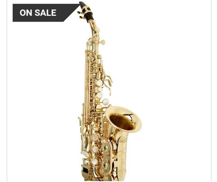 Allora Curved Soprano Sax Saxophone