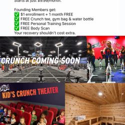 Crunch Fitness Gym Memberships