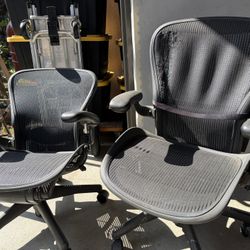 Herman Miller Aeron Office Chair For Parts Or To Refurbished 