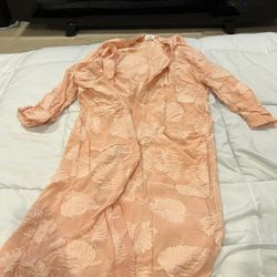 Woman’s Winifred Robe Or Cardigan, Size Medium
