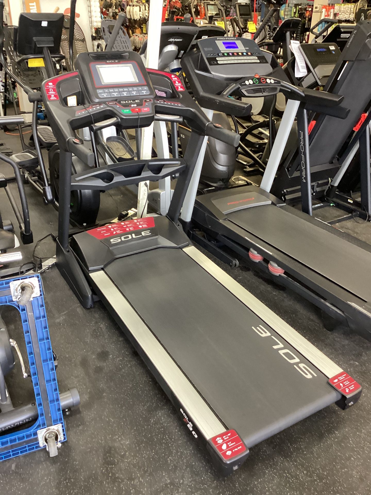 Sole F80 Heavy Duty Folding Treadmill With Warranty