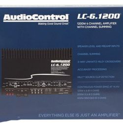 Audio control LC 6.1200 Car Stereo Amplifier 