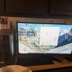 32” Monitor And Intel Core i5 processor 
