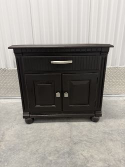 Wooden Nightstand