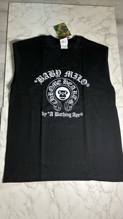 BAPE Baby Milo Chrome Hearts Sleeveless Tank Top