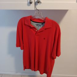 Izod Polo Shirt Size Large