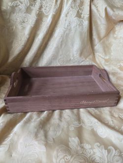 Harry & David Wooden Serving Tray 17x11.5